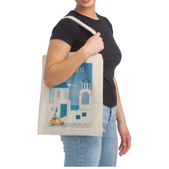 Santorini Greece 🇬🇷 Tote - Picture 2 of 3